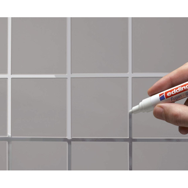 Marqueur joints Edding 8200 pointe ogive gris