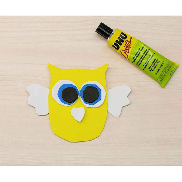Tube de colle UHU Creativ mousse à découper et matériaux souples