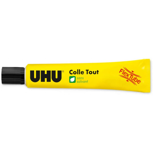 Colle UHU sans solvant multi-matériaux flextube 20g