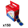 boite-pastilles-adhesives-15mm-apli-bleu