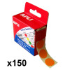 boite-pastilles-adhesives-15mm-apli-orange