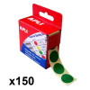 boite-pastilles-adhesives-15mm-apli-vert