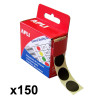 boite-pastilles-adhesives-15mm-apli-noir