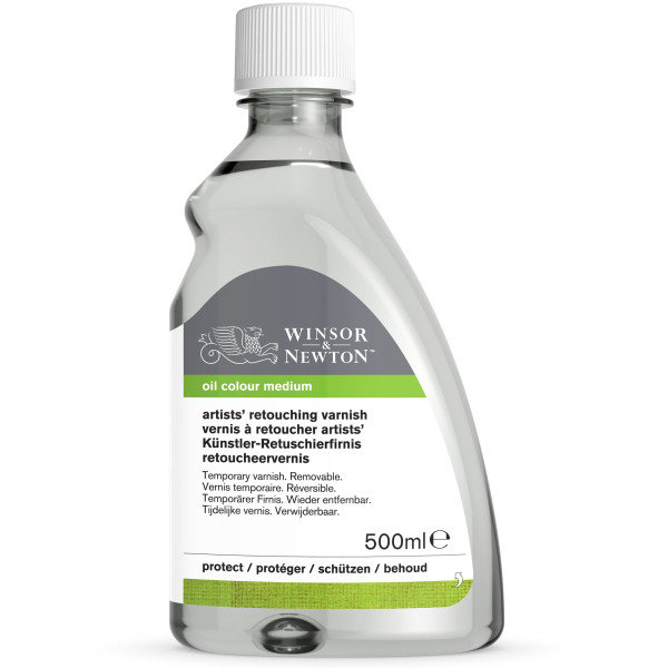 Vernis à retoucher - Extra-fin - Peinture à l'huile - Winsor et Newton - 500ml