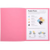 Paquet de 100 chemises Super Exacompta 24 x 32 cm carte rigide rose