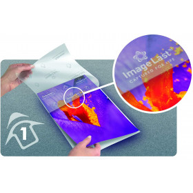 100 pochettes à plastifier A4 125 microns finition brillante Fellowes