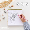 Carnet de coloriage Wild 3 Avenue Mandarine pages imprimées