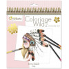 Carnet de coloriage Wild 3 Avenue Mandarine pages imprimées