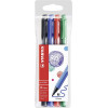 photo-Pochette de 4 stylos-feutres STABILO pointMax - pointe moyenne - coloris classique