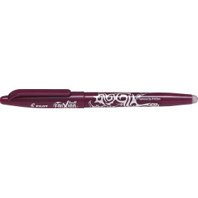 Stylo FriXion Ball pointe moyenne 0.7mm lie de vin Pilot