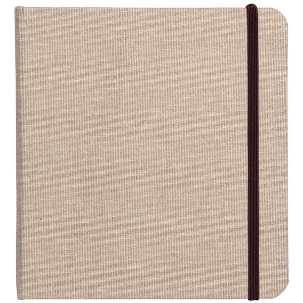 Carnet Goldline 20x20cm 180G couleur naturelle Clairefontaine
