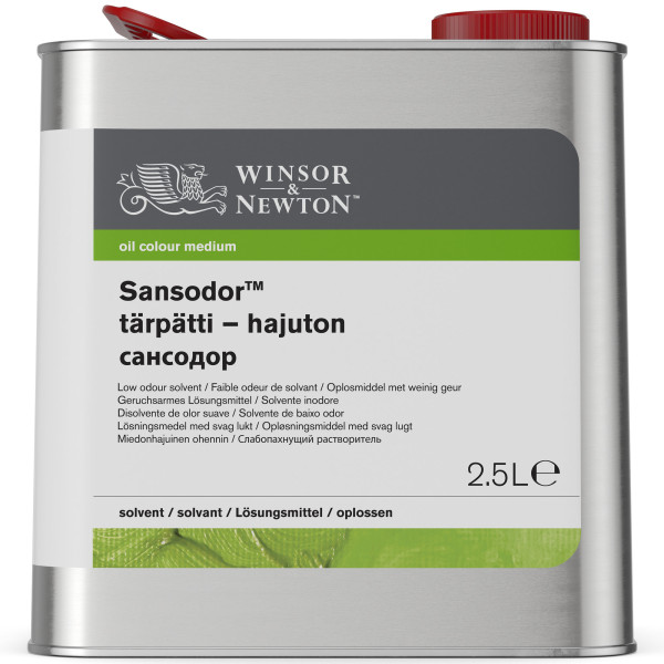 Solvant - Sansodor - Peinture à l'huile - Sans odeur - Winsor et Newton - 2,5L