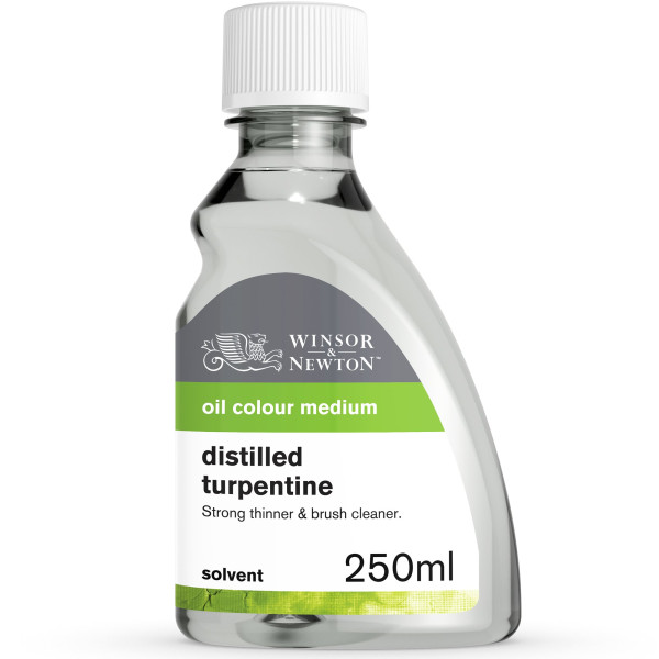 photo-Essence de térébenthine - Peinture à l'huile - Winsor et Newton - 250ml