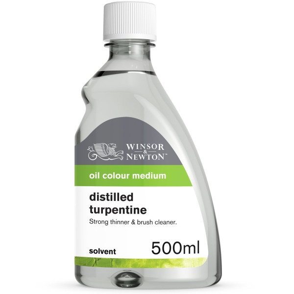 photo-Essence de térébenthine - Peinture à l'huile - Winsor et Newton - 500ml