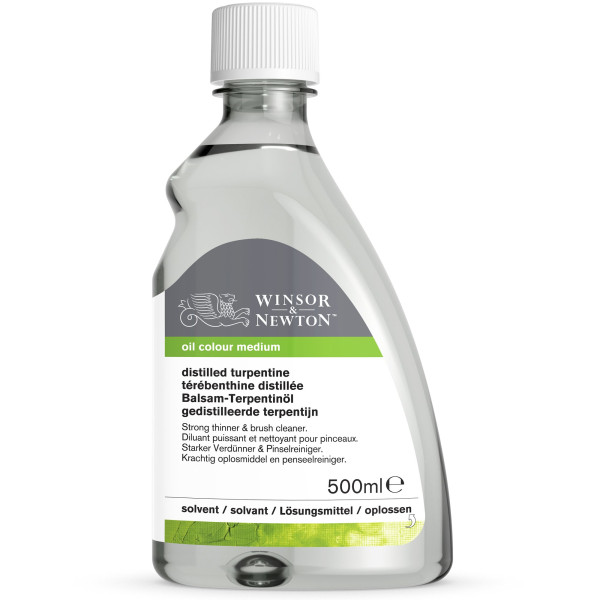 Essence de térébenthine - Peinture à l'huile - Winsor et Newton - 500ml