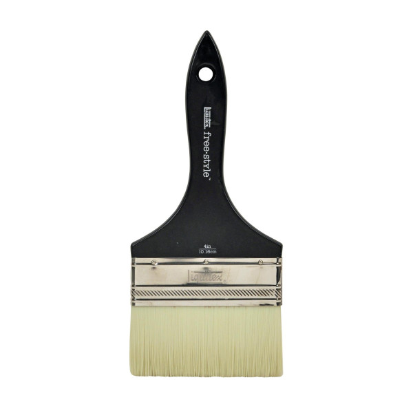 Brosse free style large plate 4 pouce Liquitex