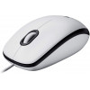 Souris Filaire USB Logitech M100 blanche