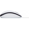 Souris Filaire USB Logitech M100 blanche