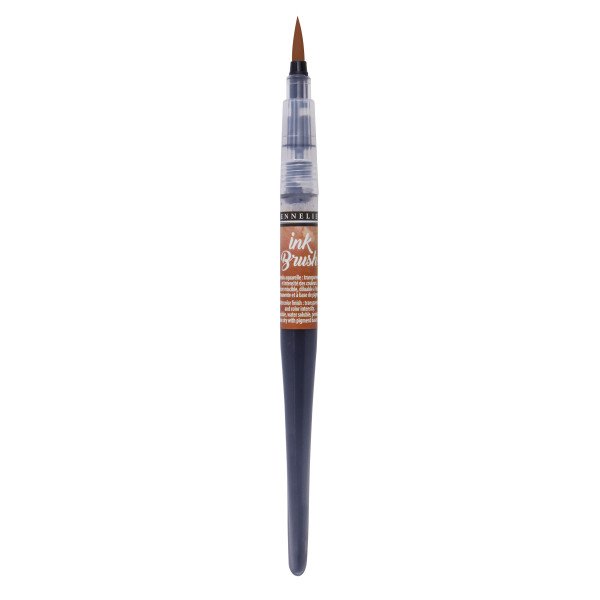 photo-Pinceau pré-rempli - Ink Brush - Terre D'Ombre Brûlee - Sennelier