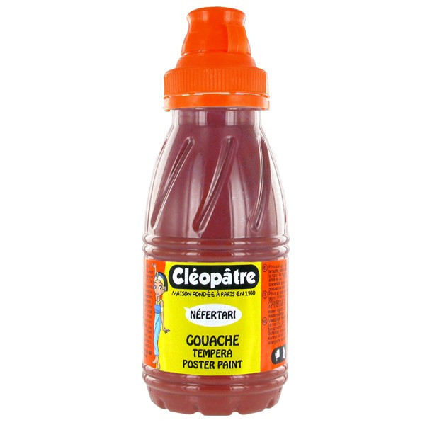 Peinture gouache Néfertari - Terre de sienne - 250 ml - Cléopâtre