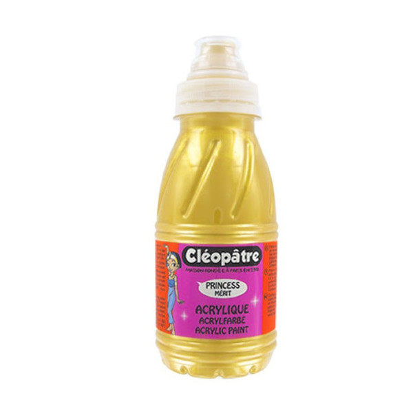 Peinture acrylique Princess Mérit - Or - 250 ml - Cléopâtre