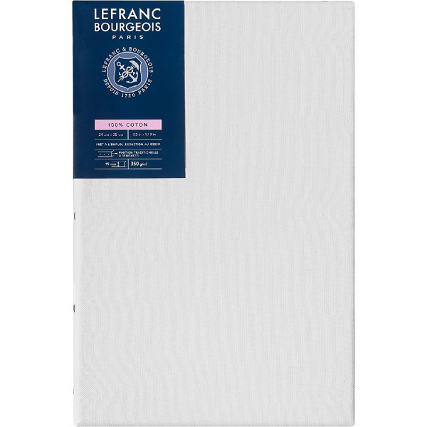 photo-Châssis - Toile - 24 x 35 cm - 100% coton - Lefranc Bourgeois