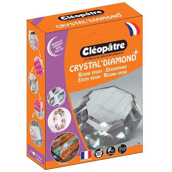 Résine époxy Crystal'Diamond 720ml Cléopâtre