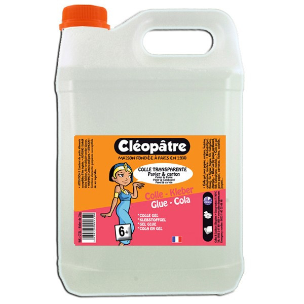 Bidon de colle transparente Cléopâtre 2kg