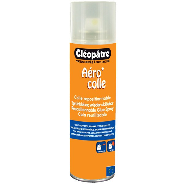 Colle Aérosol Repositionnable - 250Ml - Cleopâtre