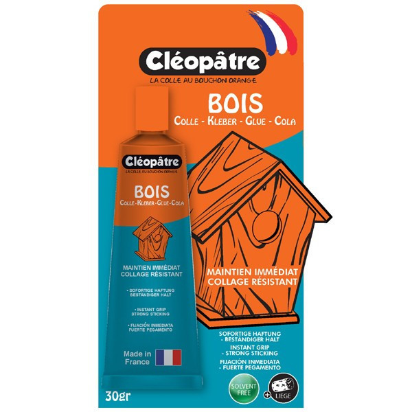 Colle spéciale bois Cléo'Tech Cléopâtre 30g