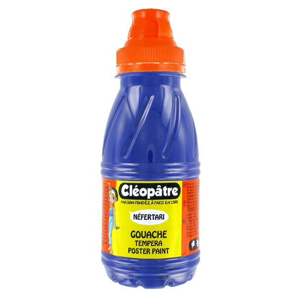Peinture gouache Néfertari - Bleu outremer - 250 ml - Cléopâtre