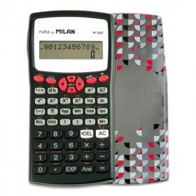 Calculatrice scientifique M240 Milan avec étui imprimé