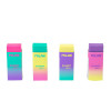 Gomme en plastique couleurs pastels Milan