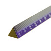 Règle en plastique triangulaire 15 cm Milan série Acid