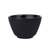 Service à thé en fonte noire coffret 1 théière et 2 tasses Laguiole