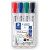 4 marqueurs - Effaçable - Ardoise - Tableau blanc - Pointe ogive - Staedtler