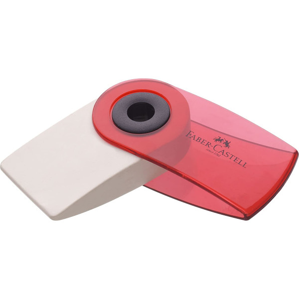 Gomme en plastique Sleeve avec étui de protection Faber-Castell