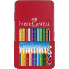 Boîte métal de 12 crayons de couleur Colour Grip Faber-Castel