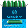 Boîte de 6 cartouches d'encre Schneider vert