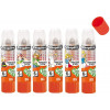 Lot de 6 bâtons de colle blanche Cléostick Cléopâtre 8g