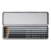 Boîte de 6 crayons graphite Graphite Line Caran d'Ache assortiment graduations