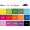 Kit Tie Dye de teinture textile et vêtement Qbix