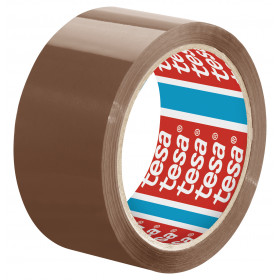 Rouleau adhésif emballage havane 66m x 50mm Tesa Solid & Strong