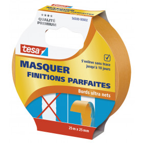 Ruban de masquage finitions parfaites Tesa 25m x 25mm