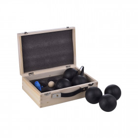 Coffret de 6 boules de pétanque Laguiole Black édition