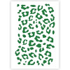 Pochoir A5 - Motif léopard - Qbix