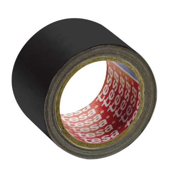 Ruban adhésif toilé réparation fixation Tesa Power Effect 2,75m x 38mm noir