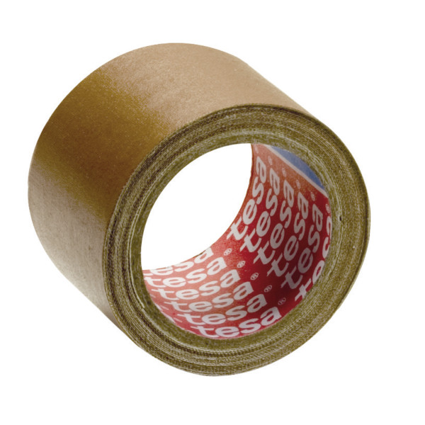 Ruban adhésif toilé réparation fixation Tesa Power Effect 2,75m x 38mm marron