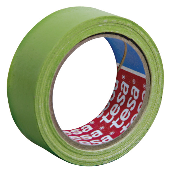 Ruban adhésif toilé réparation fixation Tesa Power Effect 2,75m x 19mm vert