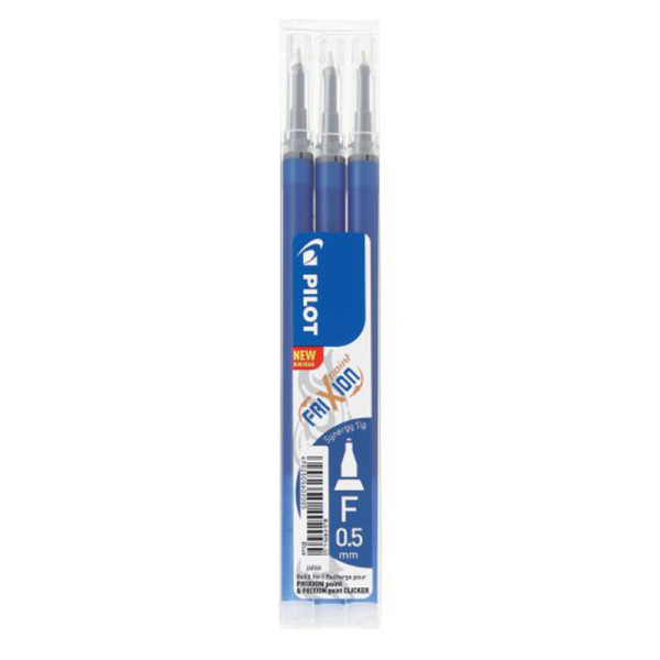 lot-3-recharges-frixion-point-clicker-bleu-0.5mm-pilot